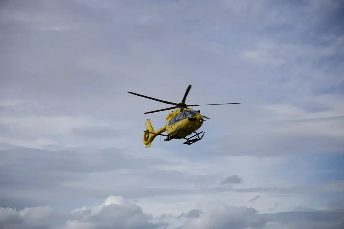 Uomo precipita in un dirupo a Piegaro: recupero complesso e trasporto in elicottero