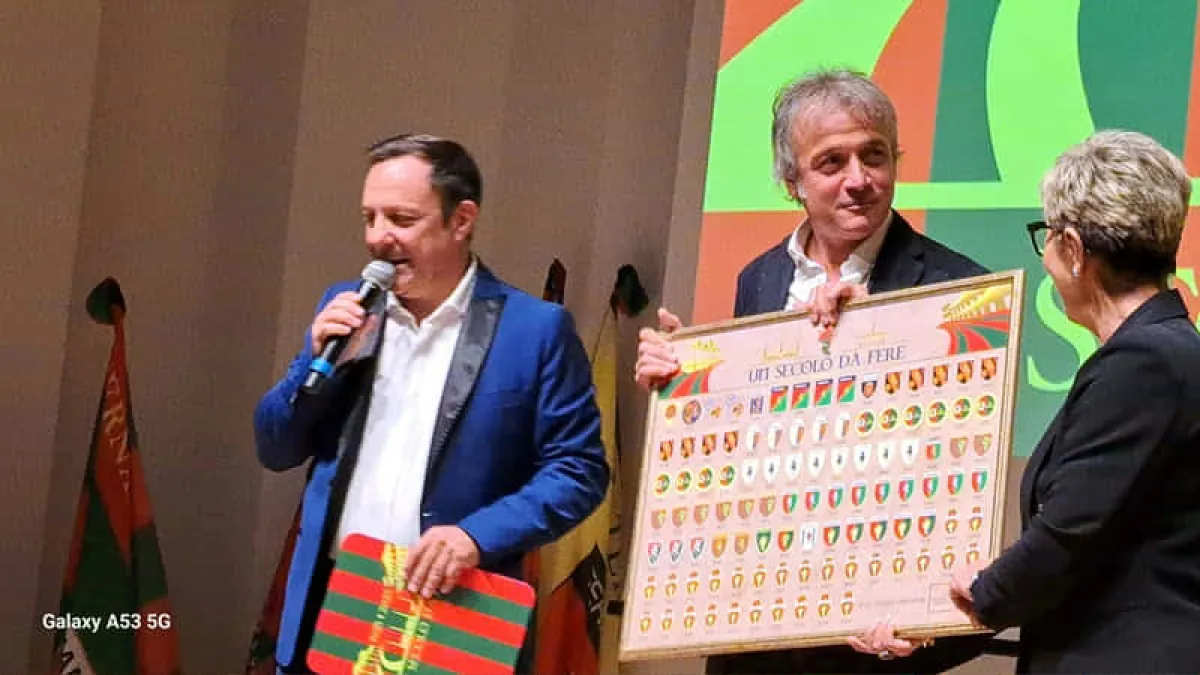 100 anni di Ternana, presente anche la Provincia: le parole del Vice Presidente Ferranti