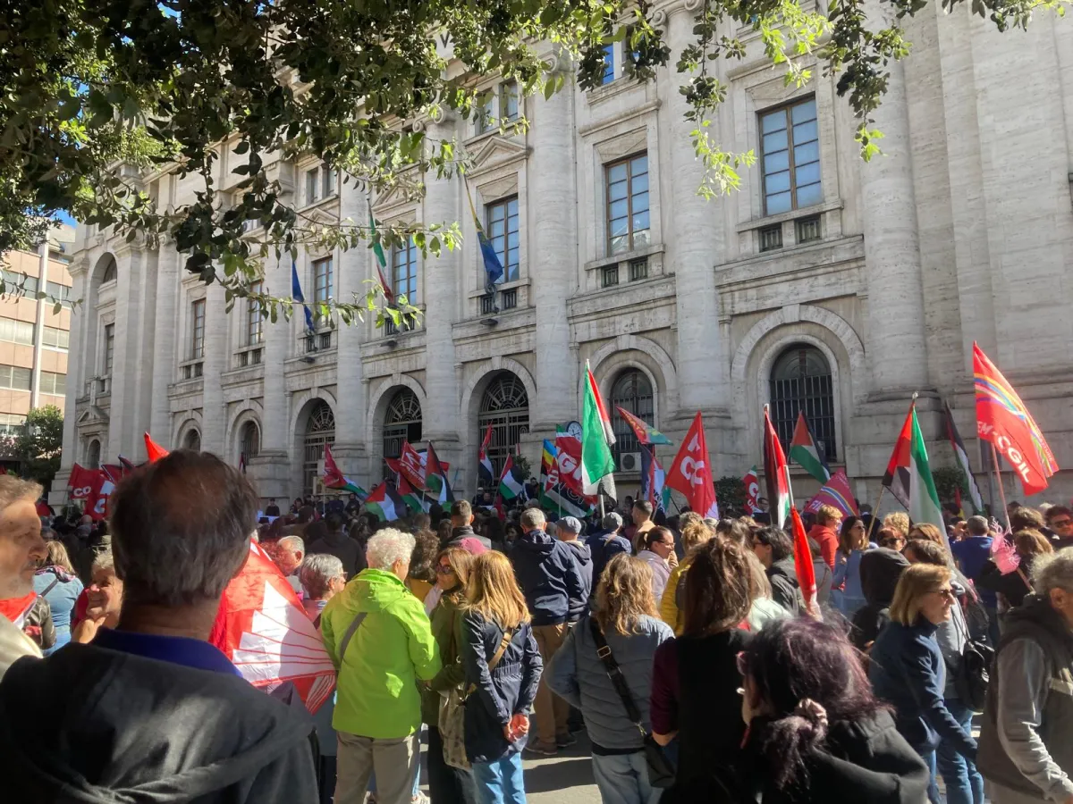 Terni, solidarietà alla Flotilla: sciopero generale e manifestazione "Blocchiamo tutto"