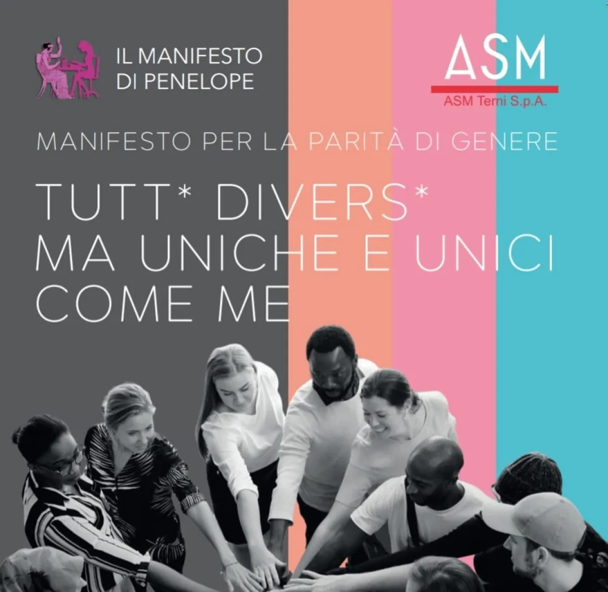 Inclusione: ASM Terni ottiene la certificazione per la parità di genere, ma scoppia la polemica con la Lega sul manifesto