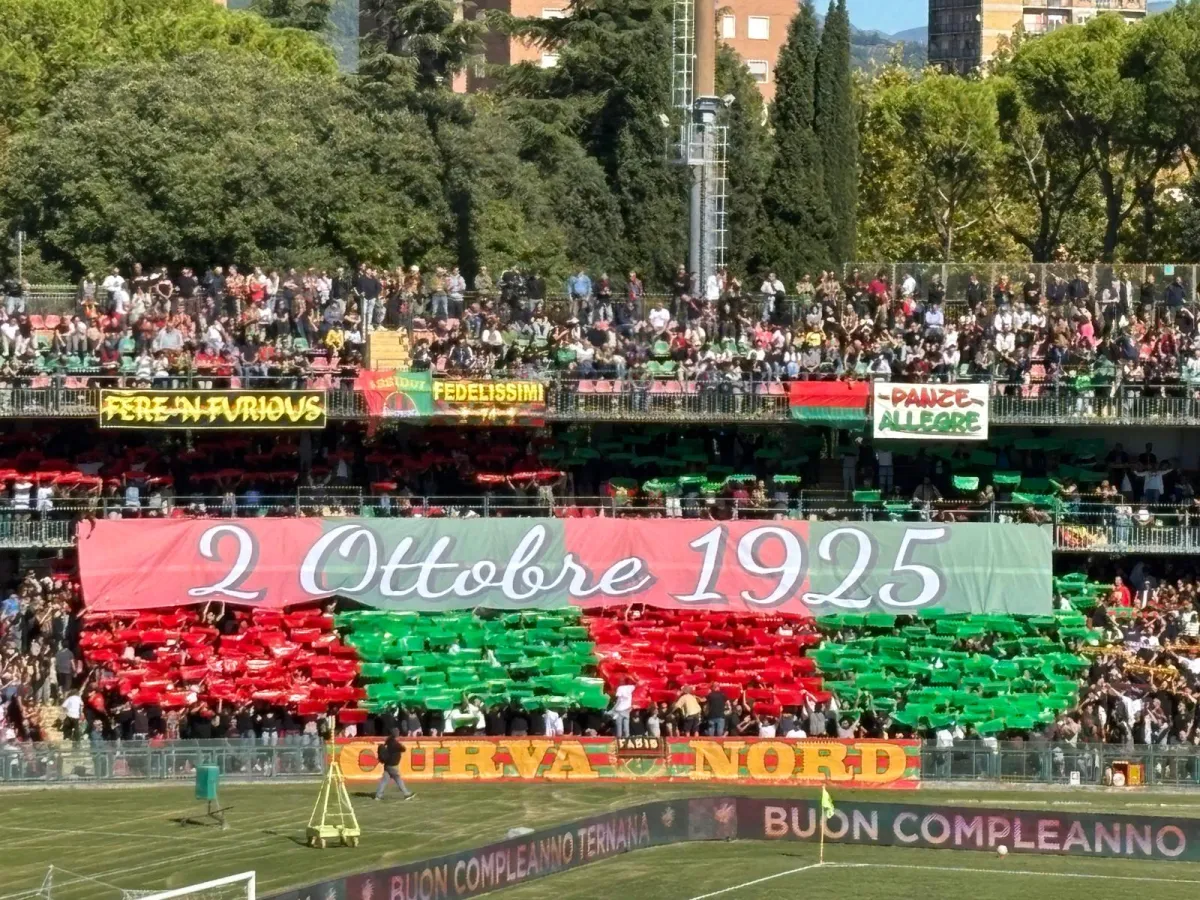 LIVE, Ternana-Pineto: 2-1, vittoria in rimonta per le Fere che festeggiano al meglio il centenario