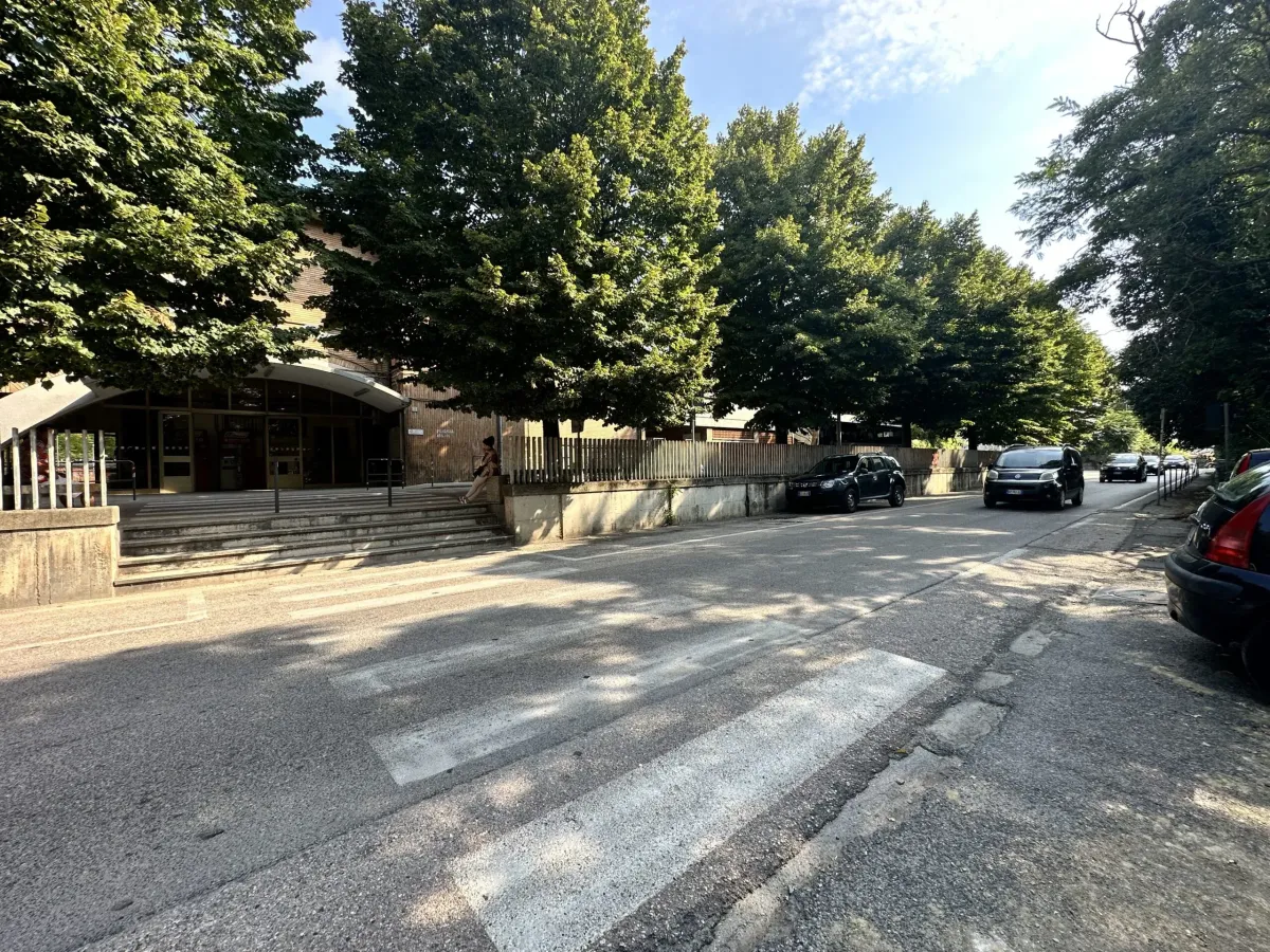 Ponte San Giovanni, la “vandala della guaina” colpisce ancora: imbrattati muri, strade e l’isola ecologica. Arrestata e poi rimessa in libertà