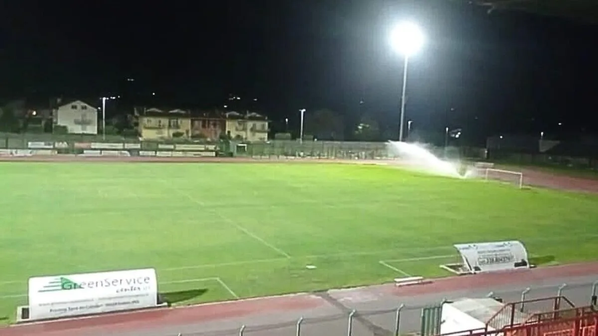Stadio “Luzi” di Gualdo Tadino, nuova illuminazione LED: più luce, meno consumi e uno stadio pronto al futuro