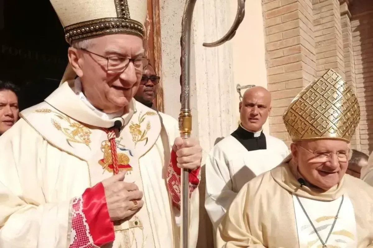 Assisi, dalla prima festa di Carlo Acutis l'appello di Parolin: "Due Stati e due popoli per ebrei e palestinesi" 