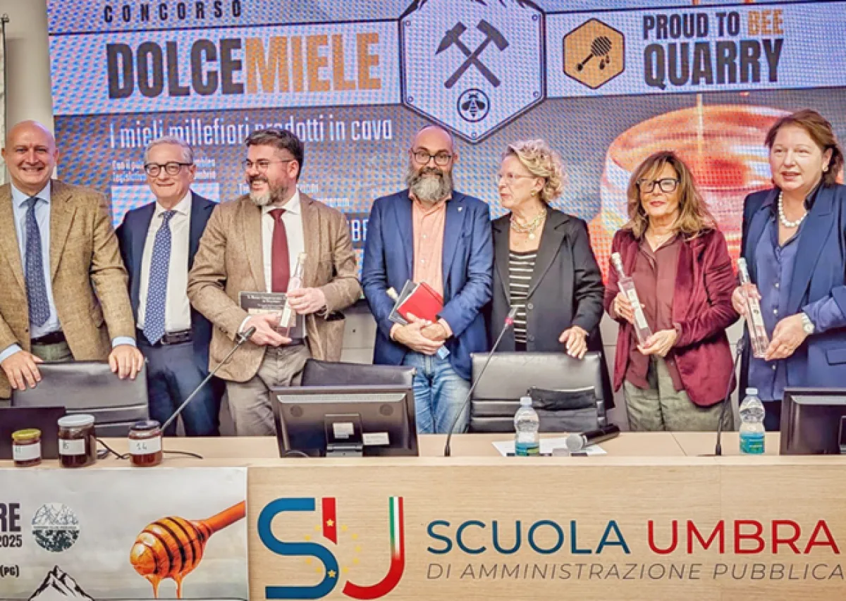 In Umbria il miele nasce anche nelle cave. Premiati i tre migliori produttori
