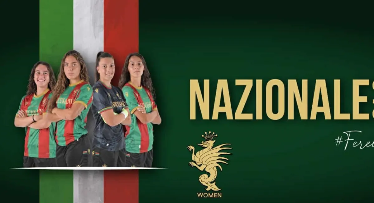 Ternana Women, quattro rossoverdi convocate dalla nazionale Under 23: ecco chi sono