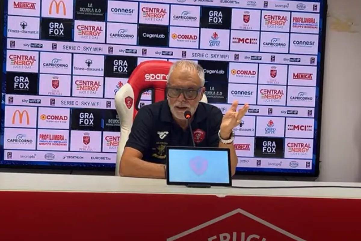 Perugia, Braglia shock: arrivano le dimissioni dopo il crollo di Pineto