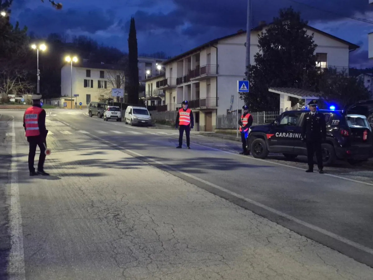 Città di Castello, controlli a tappeto nel fine settimana. Tre giovani segnalati come assuntori