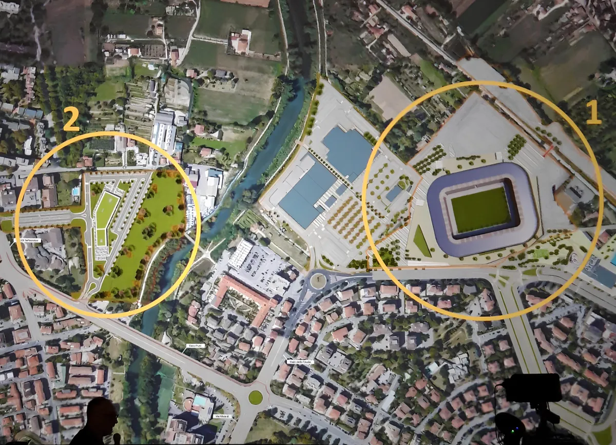La Regione Umbria impugna la determina del Comune sul progetto Stadio-Clinica di Terni: contestati i posti letto in convenzione