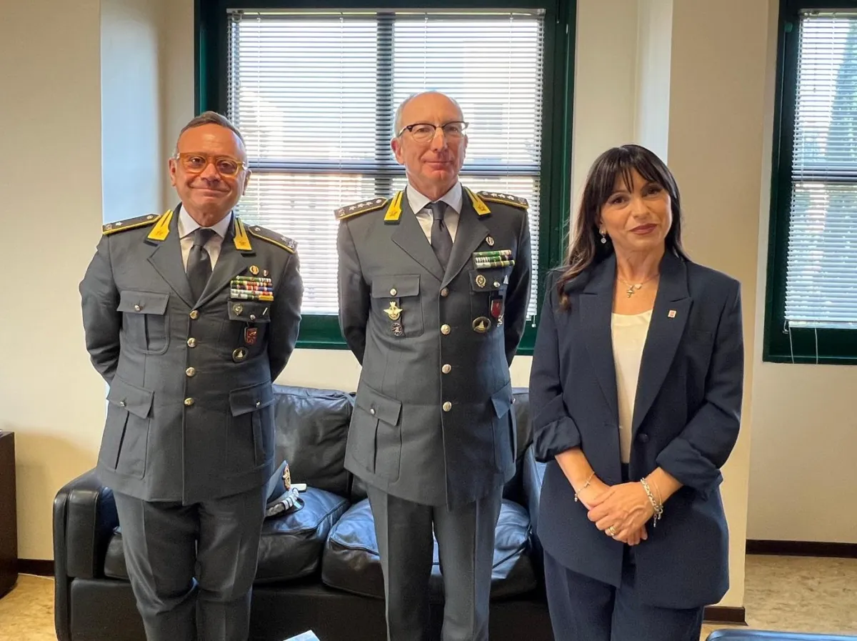 Collaborazione tra Regione Umbria e Guardia di Finanza: Proietti riceve il Generale Cuneo e rafforza il patto per la legalità economica