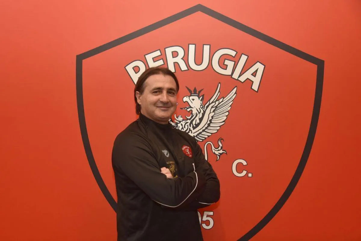 Perugia, Tedesco si presenta: "Cosa voglio dal Grifo? Lotta, sudore e mentalità"