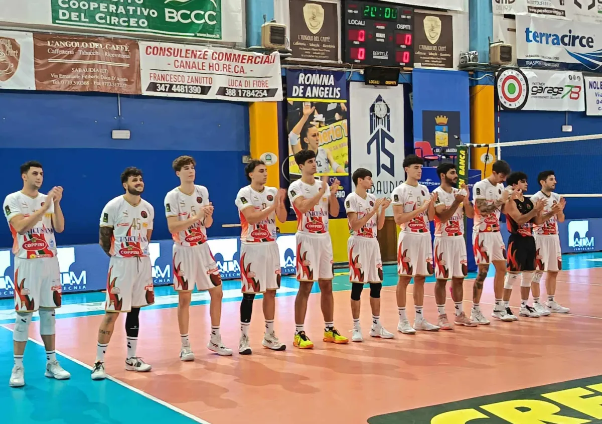 Terni Volley Academy, esordio un pò amaro: Sabaudia vince al tie-break 3-2