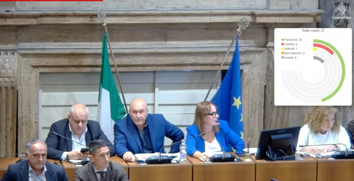 Stadio-Clinica, il Consiglio Comunale di Terni chiede un tavolo istituzionale per garantire la prosecuzione del progetto