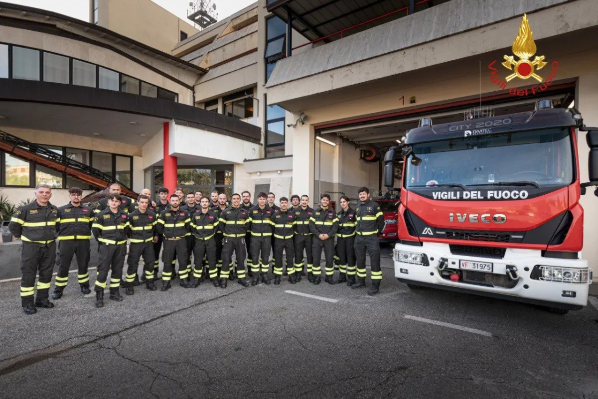 Perugia, 26 nuovi vigili del fuoco in servizio: potenziato il soccorso e parte il 102° corso
