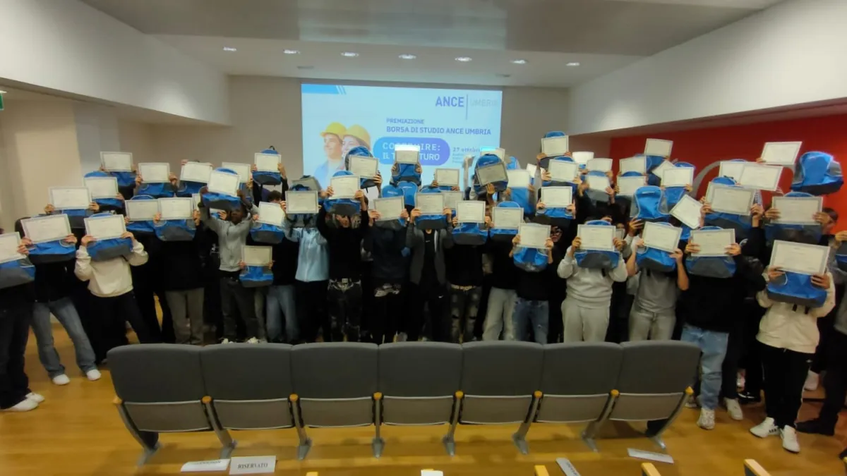 Geometri sempre più rari ma indispensabili: Ance Umbria investe sui giovani con 97 borse di studio