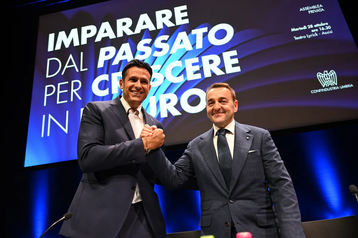 Confindustria Umbria incorona Giammarco Urbani nuovo Presidente: “Innovazione e capitale umano le leve del futuro”