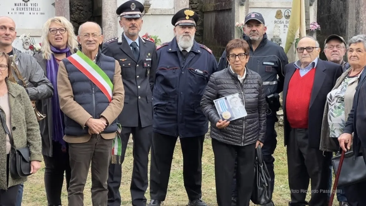 Amelia accoglie le spoglie di Luigi Minciotti, soldato che rifiutò Salò e morì in un lager nazista