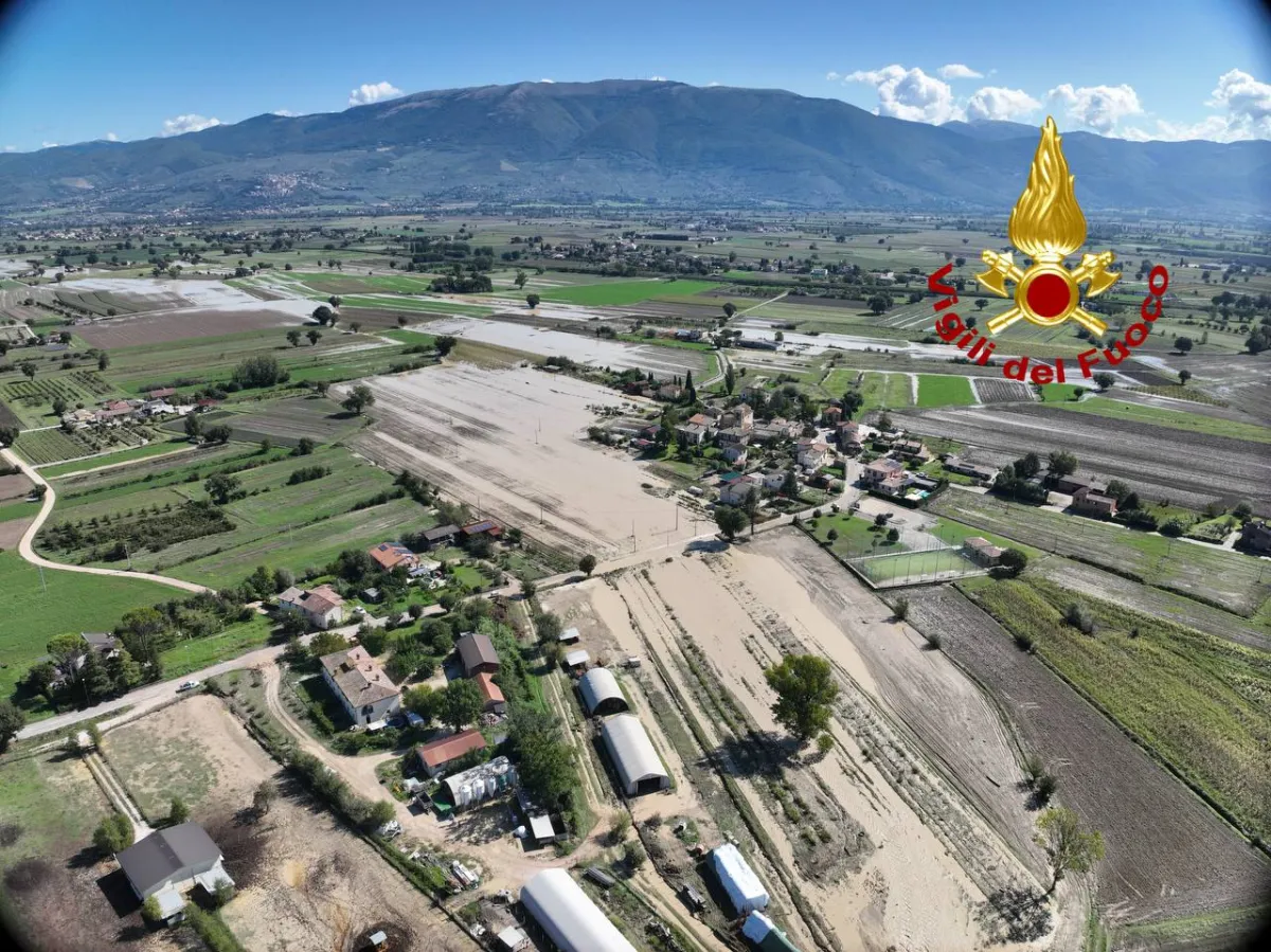 Trevi, Montefalco e Castel Ritaldi, piogge record e torrenti esondati: Regione e Comuni al lavoro su argini e viabilità