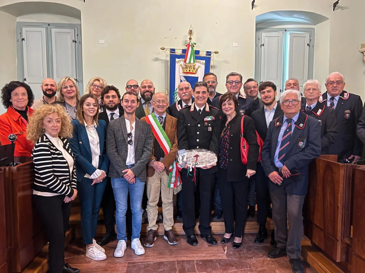 Amelia, va in pensione il Comandate della Stazione dei Carabinieri Roberto Saba