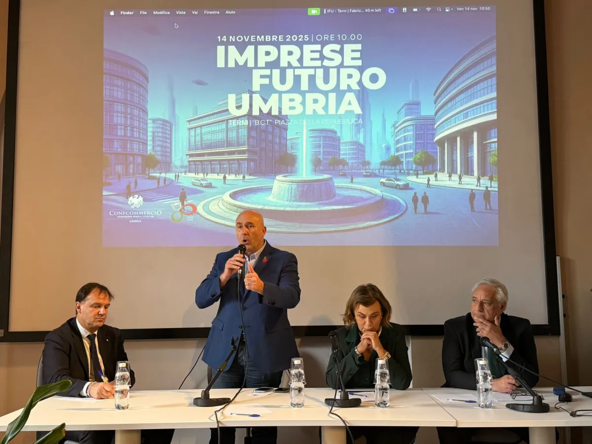 Terni laboratorio delle città future: la chiamata di Confcommercio per il modello urbano umbro