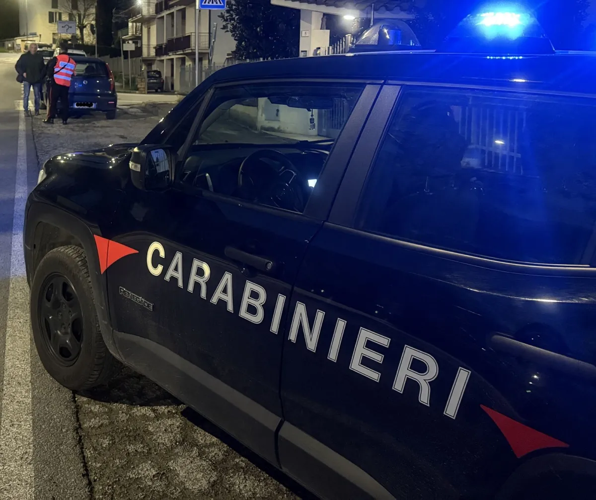 Città di Castello, controlli straordinari dei Carabinieri: cinque persone multate per guida in stato di ebbrezza e ubriachezza molesta