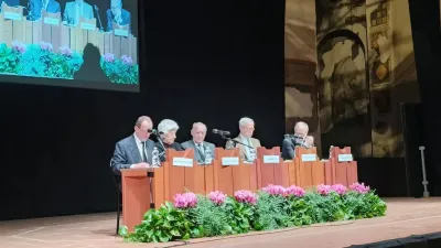Foligno, Tremonti al Forum Nemetria: "E' finita l'ideologia della globalizzazione"