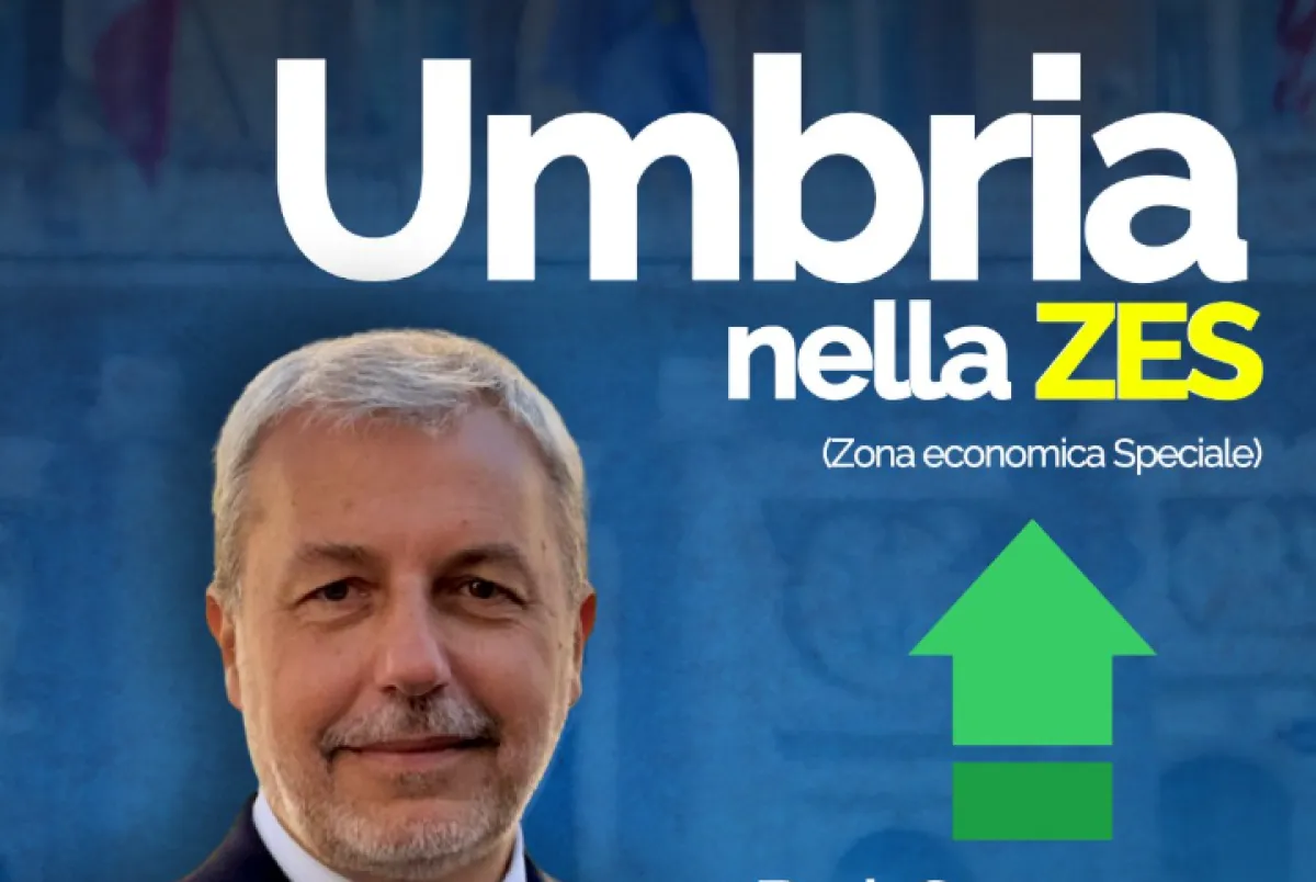 Nevi (FI): "Umbria entra nella ZES Unica, si apre una nuova stagione per investimenti e sviluppo"
