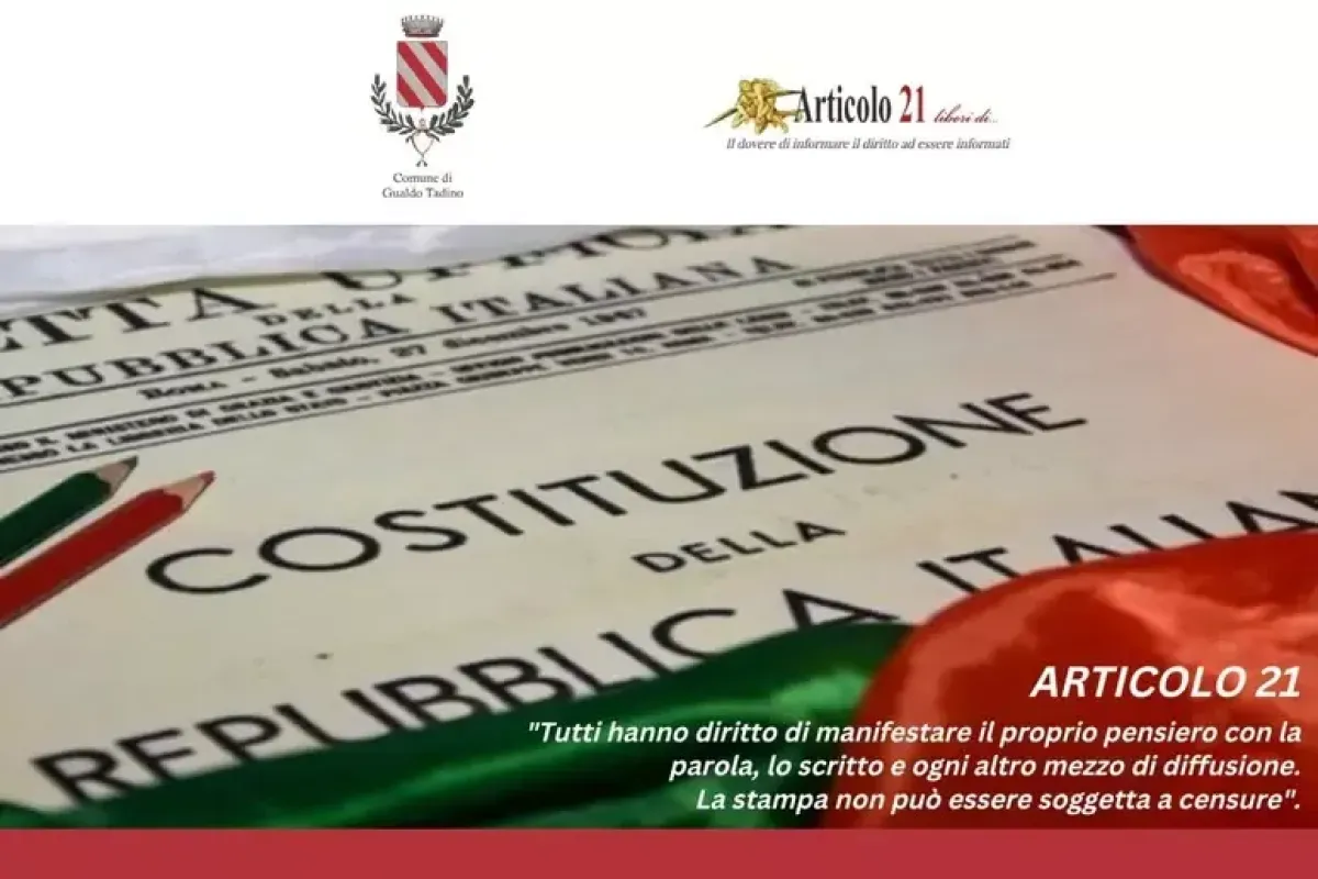 Gualdo Tadino capitale della libertà d’informazione con la Festa di Articolo 21