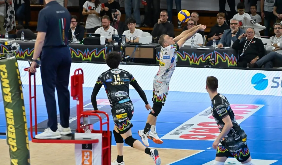 Sir, Max Colaci inquadra la sfida con Trento: "Sono fortissimi anche senza Lavia"