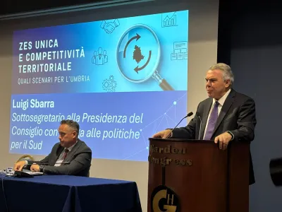  ZES Umbria, per il sottosegretario Sbarra poco spazio per la revisione dei confini del credito d imposta. Confindustria: “Serve una misura ponte”