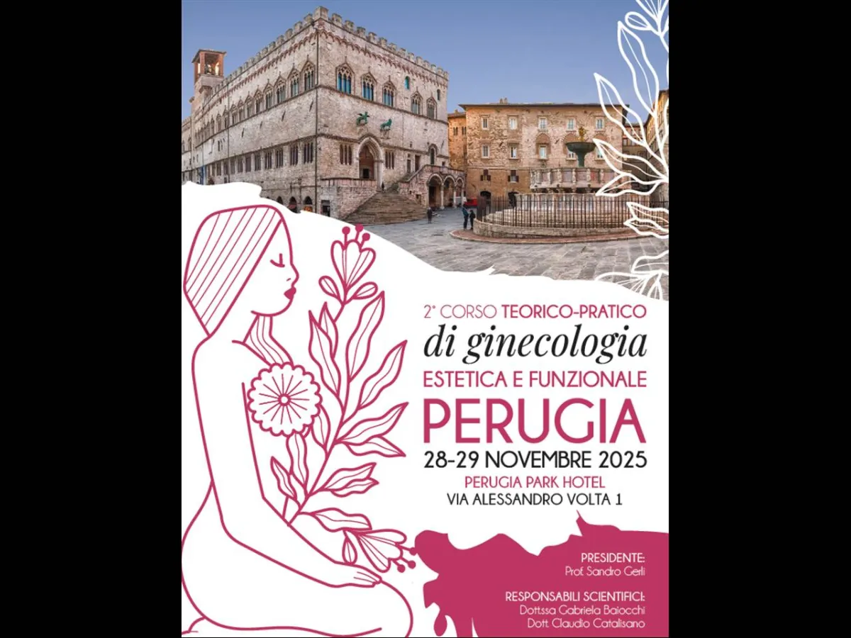 Ginecologia estetica e funzionale, Perugia guida la formazione nazionale