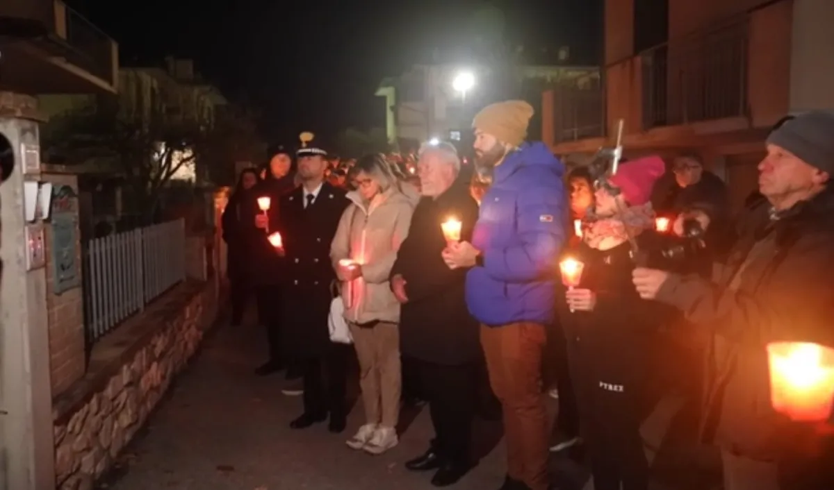 Femminicidio Po' Bandino, la fiaccolata in ricordo di Stefania Terrosi