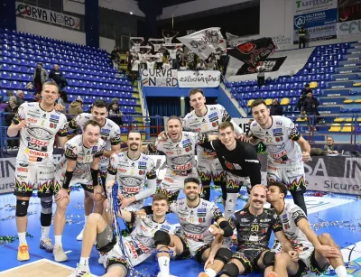 Niente sconti, la Sir piega anche Grottazzolina. Giannelli: "Ha vinto ancora il gruppo"