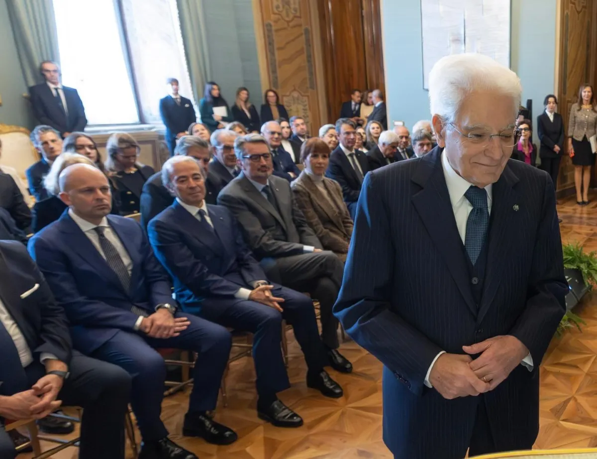 Premio Leonardo 2025, il gualdese Matteo Minelli premiato al Quirinale da Sergio Mattarella