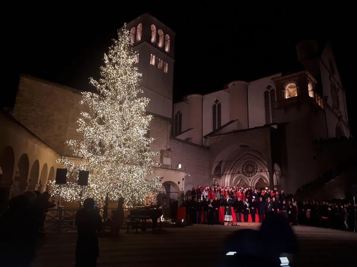 Assisi si prepara al Natale: al via i festeggiamenti in Basilica