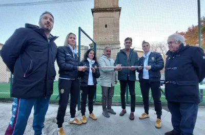 Terni, campetto oratorio del Duomo rinasce grazie a "Terni col Cuore". Tagliavento: "Giorno speciale"