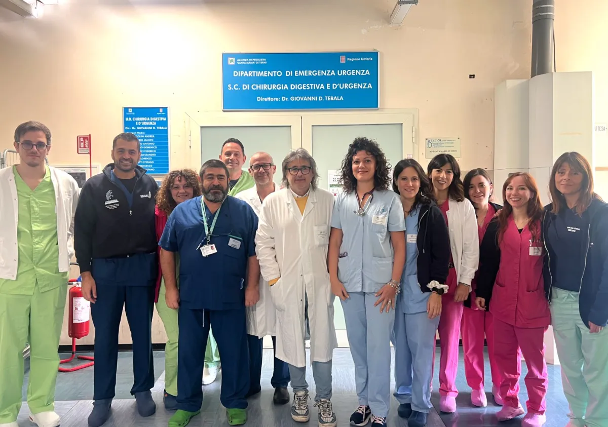 Chirurgia robotica all’avanguardia a Terni: il Da Vinci ora combatte l’obesità