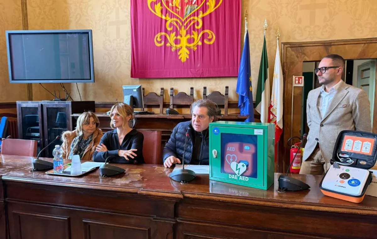 Ad Orvieto nasce il progetto per una città cardioprotetta: 12 nuovi defibrillatori in arrivo