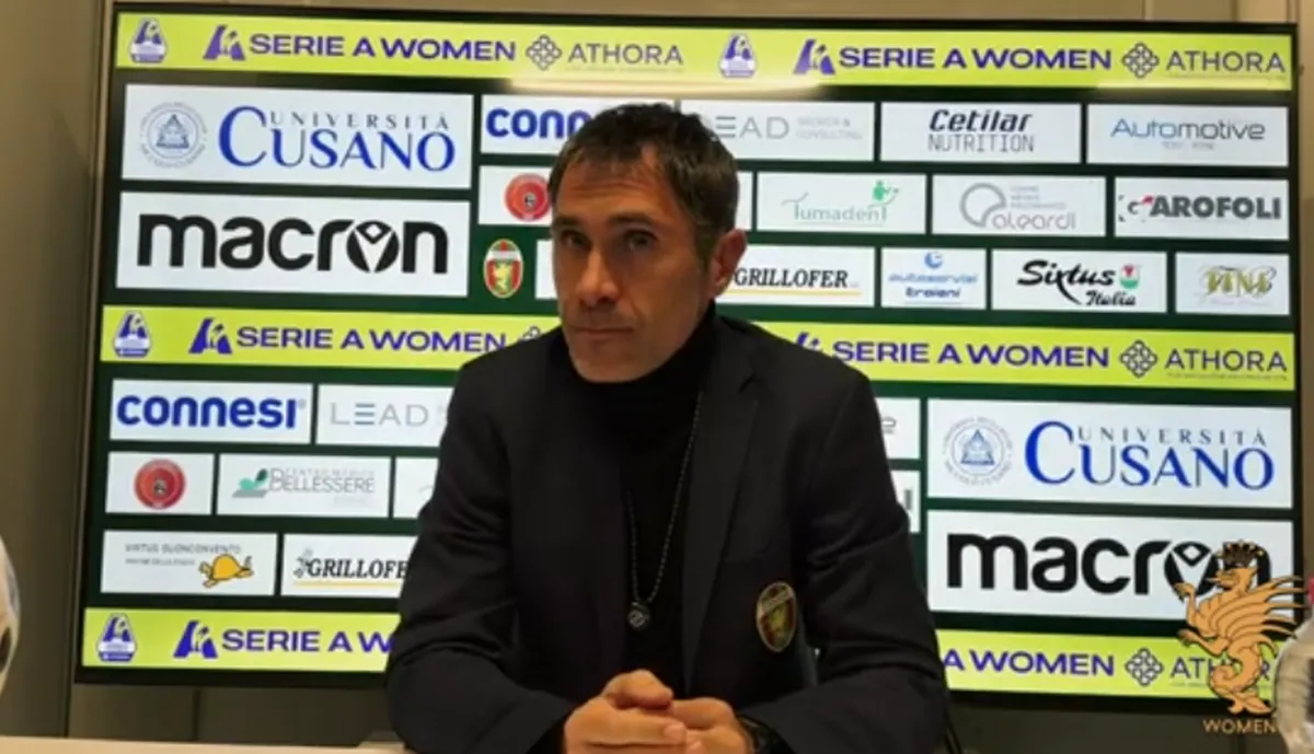 Ternana Women-Roma 0-2, mister Cincotta: "La squadra è in crescita ma non possiamo concedere gol nei primi minuti"