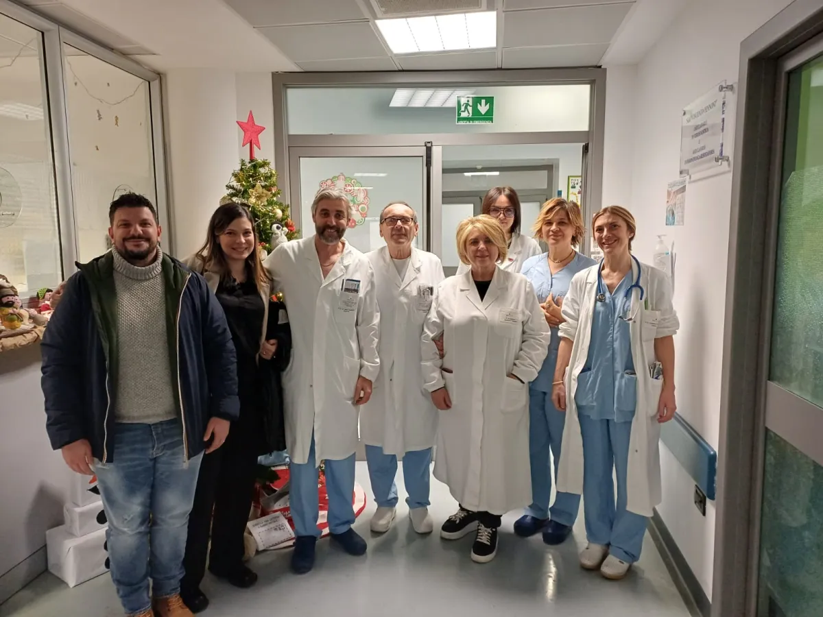 Ospedale di Branca, donato un analizzatore di ossido nitrico al Centro fibrosi cistica: i dettagli