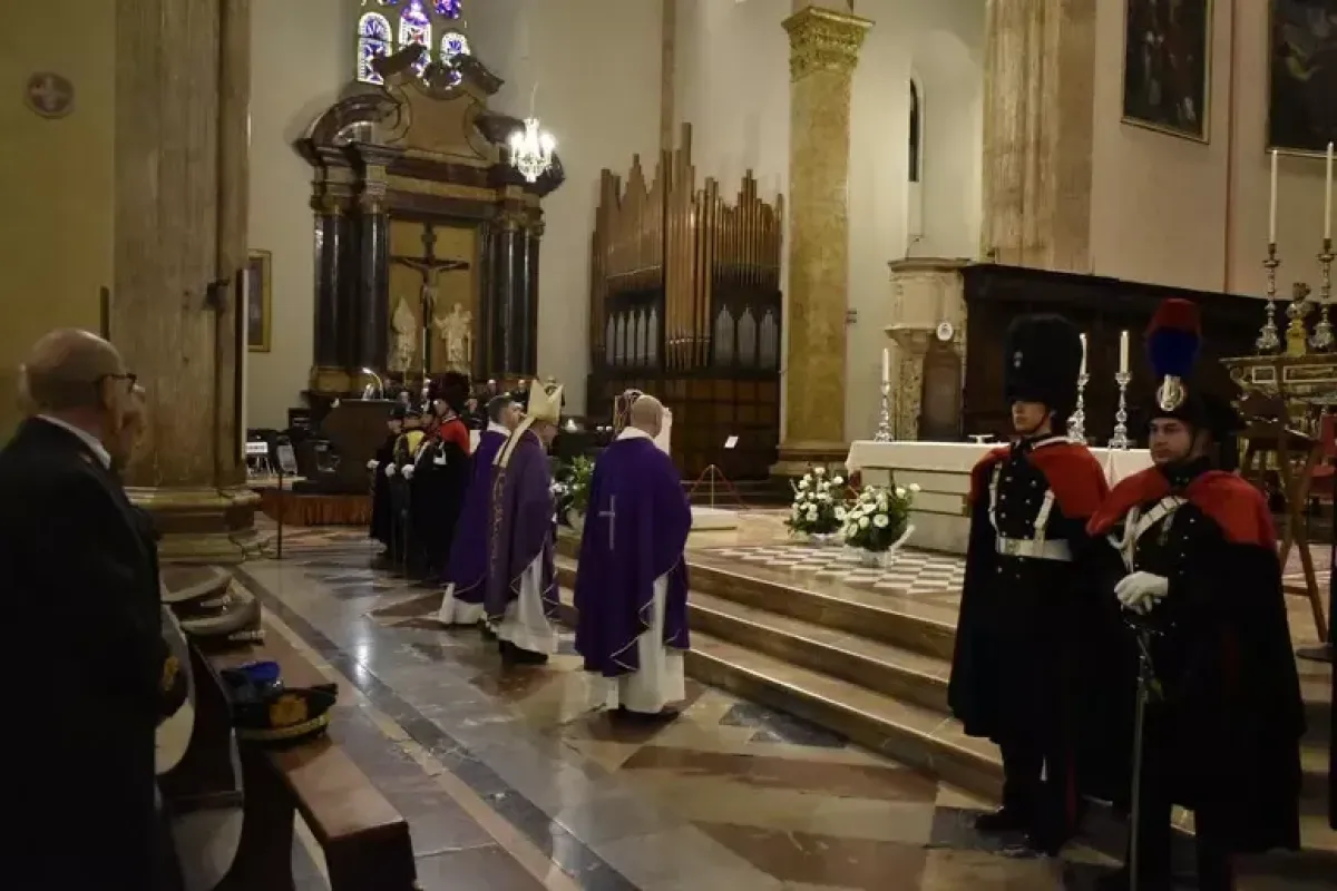 Perugia, celebrata alla Cattedrale di San Lorenzo la tradizionale messa di Natale per le forze armate e di polizia