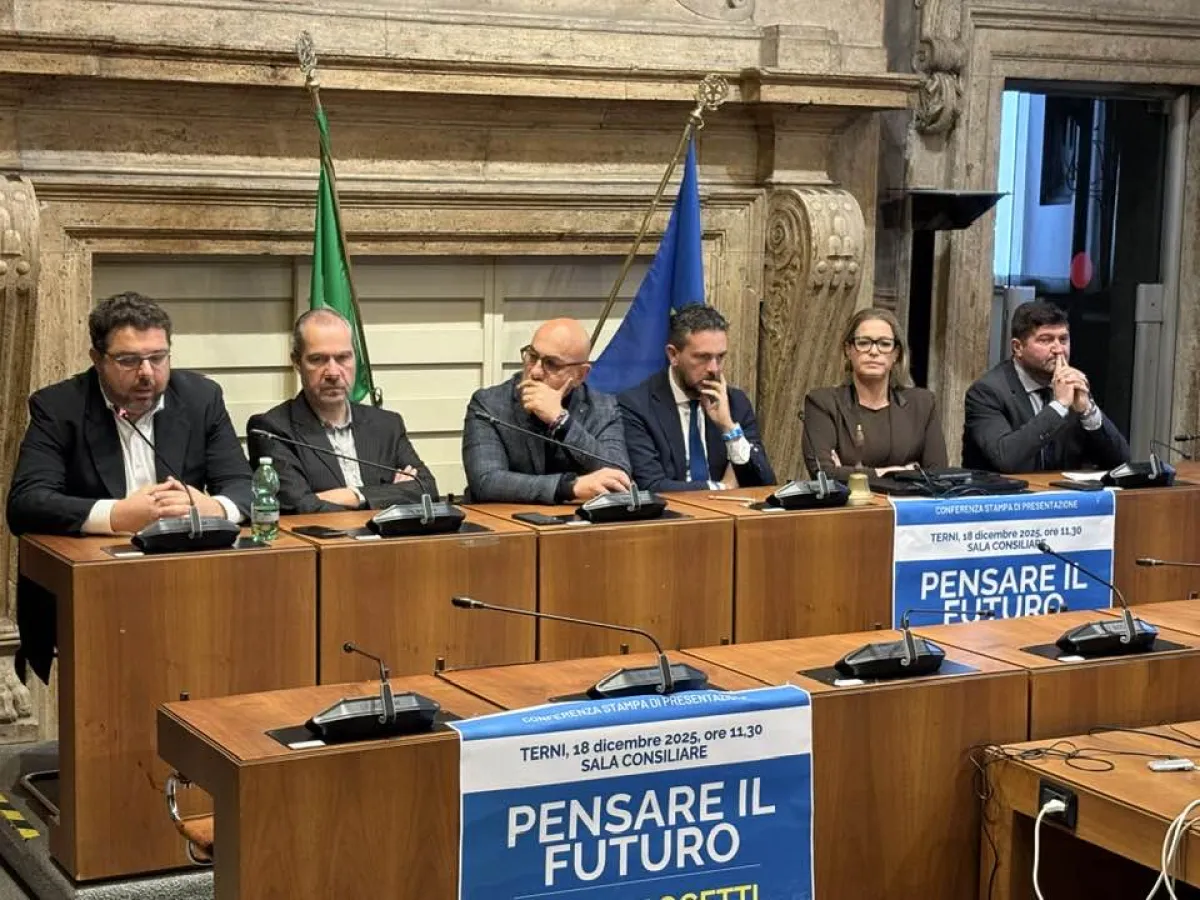 Terni, il centrodestra si ricompatta e riparte da “Pensare il futuro”: unità, programma e sfida sulla fiscalità locale
