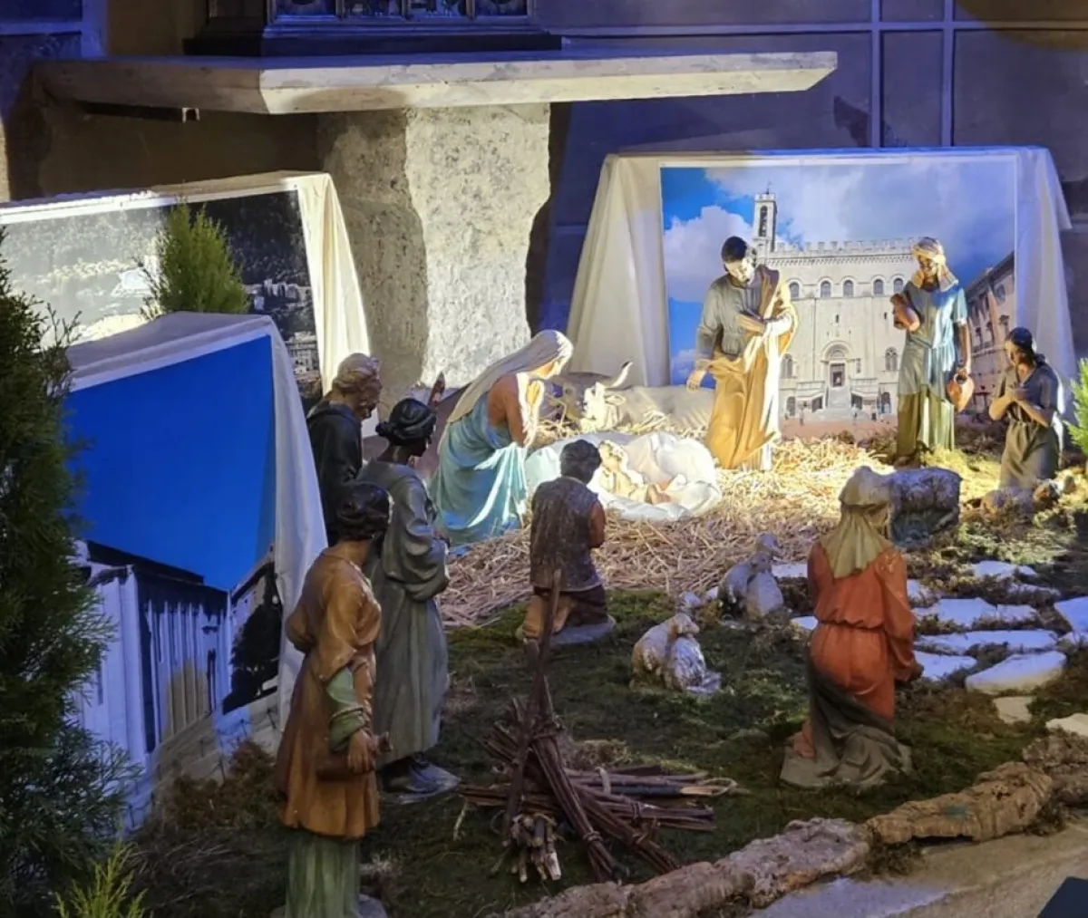 Gubbio, il Presepe di San Francesco celebra l’incontro con il Lupo: fede, tradizione e rinascita nel segno del Natale