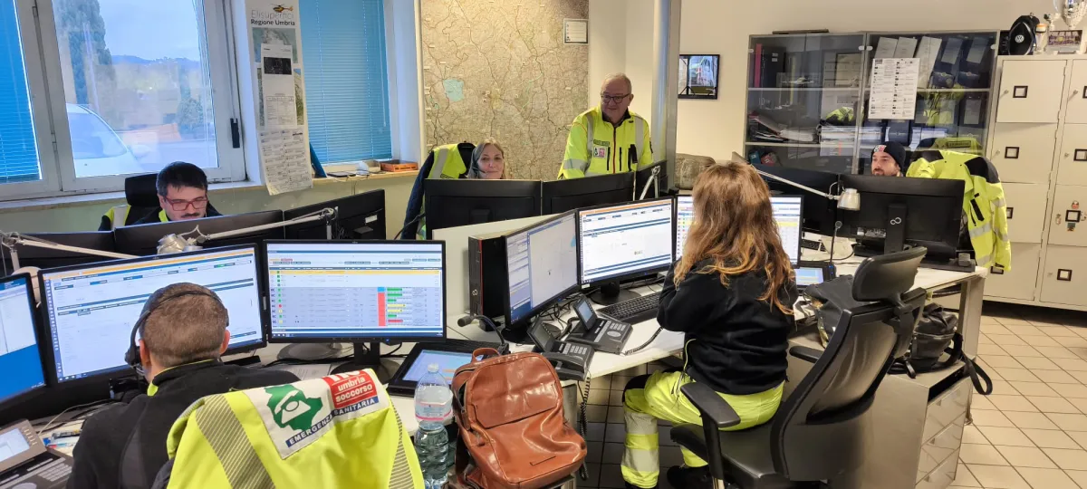 Gestione dell'ictus cerebrale: la Centrale 118 Umbria riceve il Premio Angels Diamond