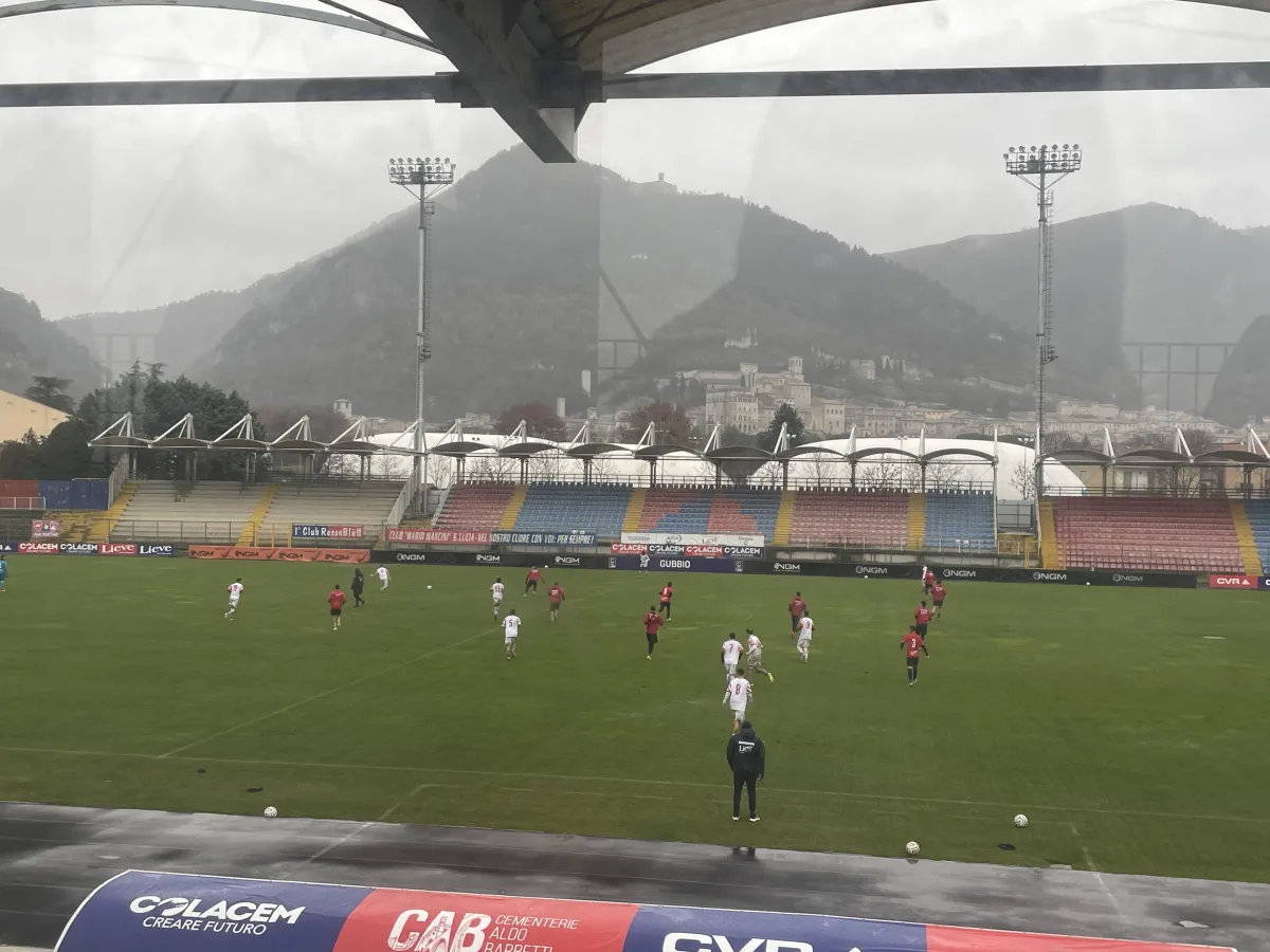 Il Gubbio supera il Bastia Umbra 2-1 nell’allenamento congiunto: test tattico per Di Carlo