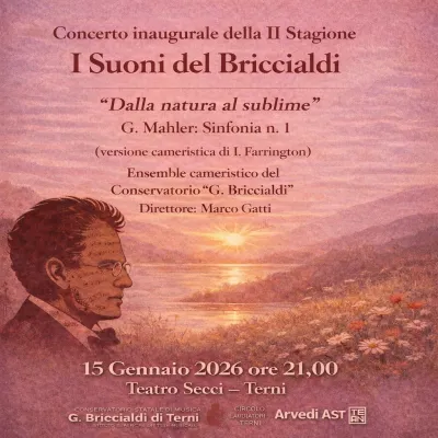 Ripartono i concerti de 'I suoni del Briccialdi'. Primo appuntamento con Mahler al Secci