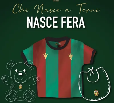 Ternana Women, “Chi nasce a Terni nasce Fera”: prosegue il progetto del kit baby