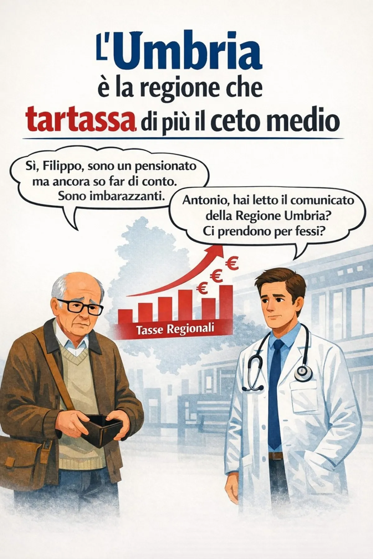 Manovra fiscale dell'Umbria, la simulazione choc: "Divora gli sgravi Meloni". E spunta un gettito fantasma da 64 milioni