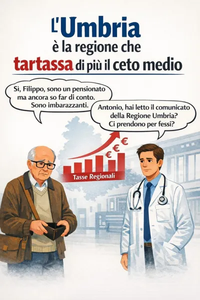 Manovra fiscale dell'Umbria, la simulazione choc: "Divora gli sgravi Meloni". E spunta un gettito fantasma da 64 milioni