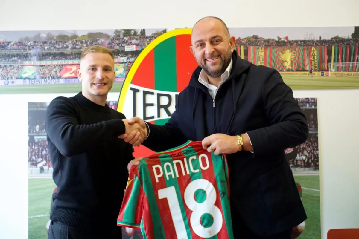 Calciomercato Ternana, ufficiale: Panico è un nuovo calciatore rossoverde
